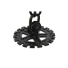 Table clock Home ESPRIT Black Silver