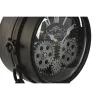 Настольные часы Home ESPRIT Чёрный Серебристый