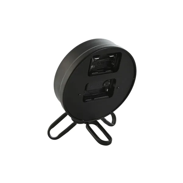 Настольные часы Home ESPRIT Melns Sudrabains