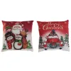 Pagalvėlė DKD Home Decor Kalėdos Spalvotas Poliesteris 40 x 10 x 40 cm (2 vnt.)