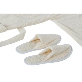 Chalatas Home ESPRIT Kreminė Moteris 400 g /m²