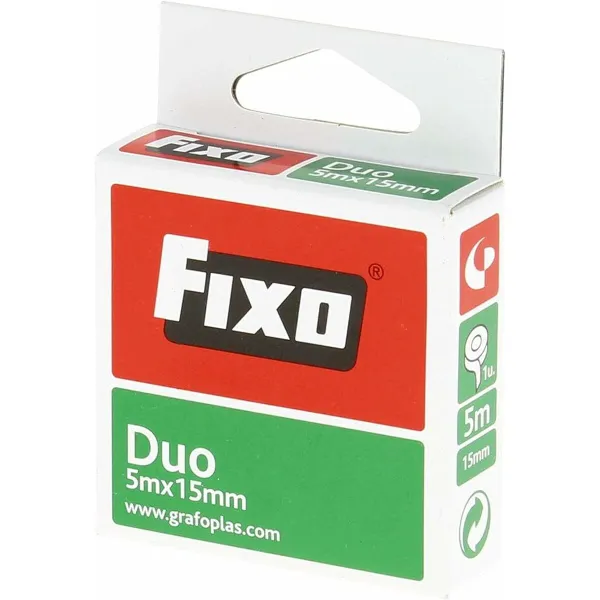 Divpusēja lente Fixo 15 mm x 5 m (10 gb.)