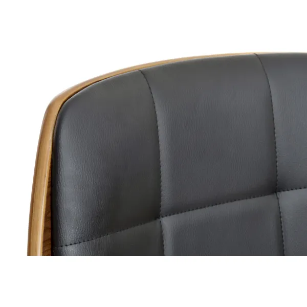 Krēsls DKD Home Decor Brūns Melns Sudrabains 50 x 52 x 121 cm