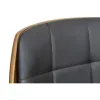 Krēsls DKD Home Decor Brūns Melns Sudrabains 50 x 52 x 121 cm