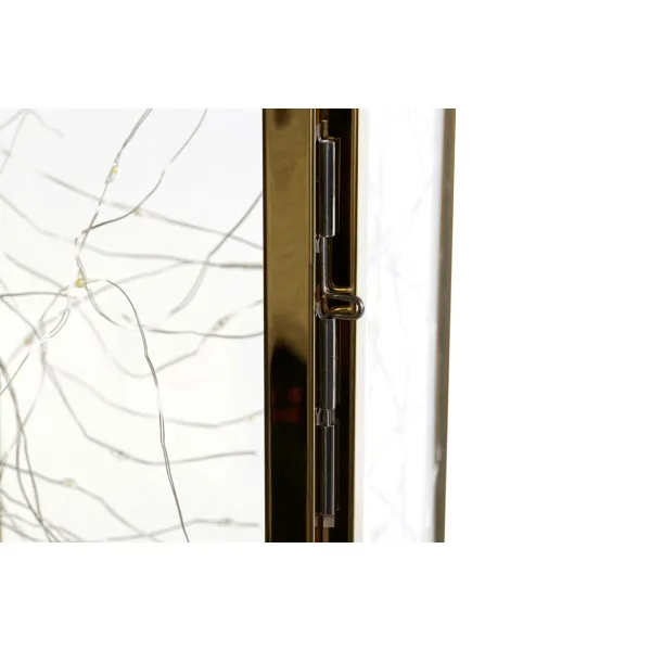 Lantern DKD Home Decor Golden Stainless steel 15 x 14 x 36 cm