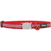 Dog collar Red Dingo STYLE UNION JACK FLAG 41-63 cm