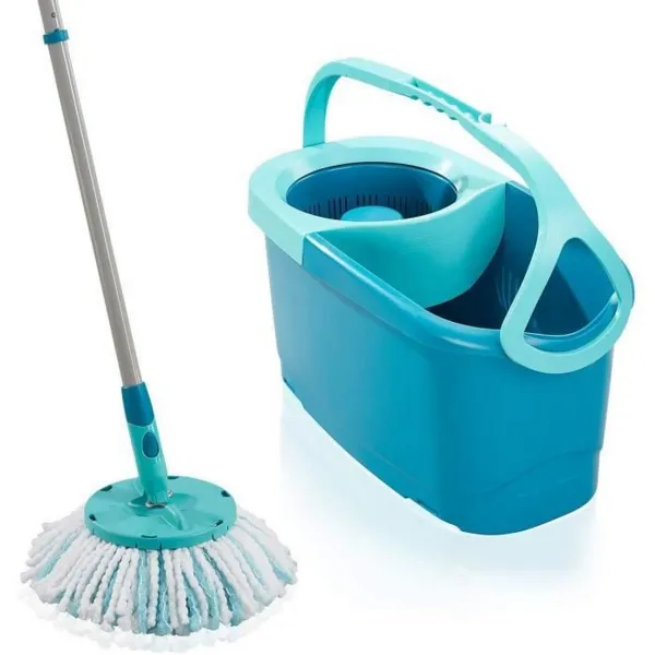 Tīrīšanas spainis Leifheit Clean Twist Disc Mop Zils Tirkīzs 2 g