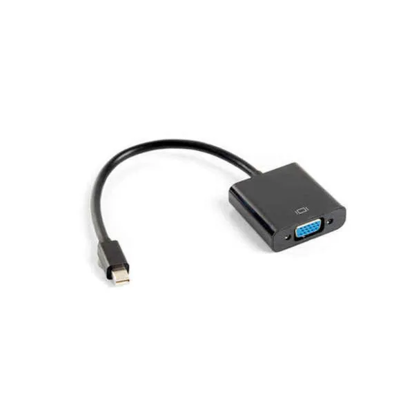 Mini DisplayPort-VGA Adapter Lanberg AD-0006-BK Must