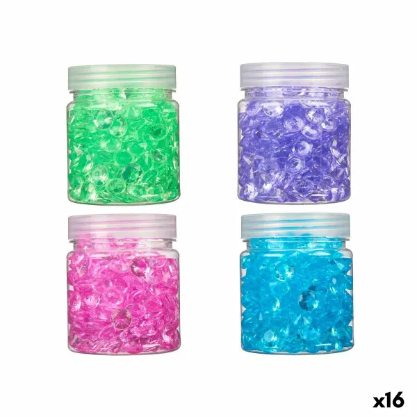 Dekoratyviniai akmenys Gift Decor Plastmasinis 6,5 x 8 x 6,5 cm Deimantas 150 g (16 vnt.)