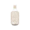 Dekoratyvinis butelis Gift Decor Balta Skaidrus 20 x 48 x 20 cm 19 x 48 cm Dekoratyvinis (2 vnt.)