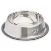 Šunų maisto indas Mascow Pilka Sidabras Guma Metalinis 18 x 4,5 x 18 cm 35 x 0,03 x 25 cm (24 vnt.)