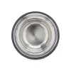 Dog Feeder Mascow Grey Silver Rubber Metal 22 x 5 x 22 cm 22 x 6 x 22 cm (12 Units)