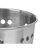 Cutlery basket Kinvara Silver Steel 12,5 x 14,5 x 12,5 cm (24 Units)