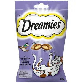 Snack for Cats Dreamies Konfektes Pīle 60 L 60 g