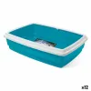 Cat Litter Box Georplast GP10552 Plastic 54 x 40 x 14 cm (12 Units) (54 x 40 cm)