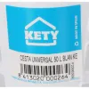 Laundry basket With handles White 50 L (6 Units)