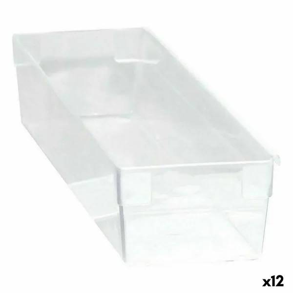 Daudzfunkcionāla Kaste Modulārs Caurspīdīgs 30,5 x 8 x 5,3 cm (12 gb.)