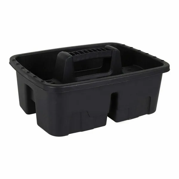 Instrumentu Organizators Dem Brico Paplāte Melns 38,5 x 29,5, x 17 cm (6 gb.)