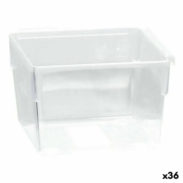 Universali dėžė Modulinis Skaidrus 8 x 8 x 5,3 cm (36 Vienetai)