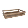 Uzglabāšanas Kaste Inde Bambuss 53 x 32,5 x 10 cm (3 gb.)