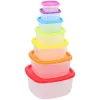 Set of 7 food storage containers