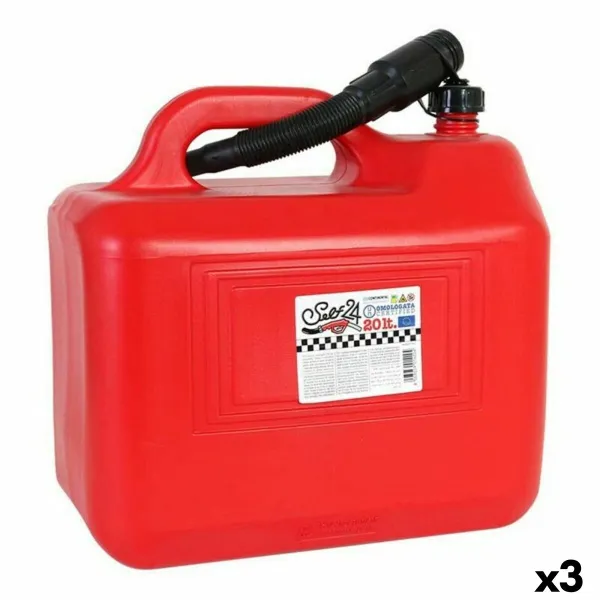 Polttoainesäiliö suppilolla Self Continental Self 20 L (3 osaa)