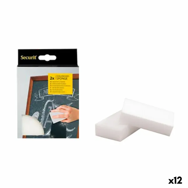 Taulupyyhin Securit Melamiini 2,5 x 6 x 10,5 cm 2 osaa
