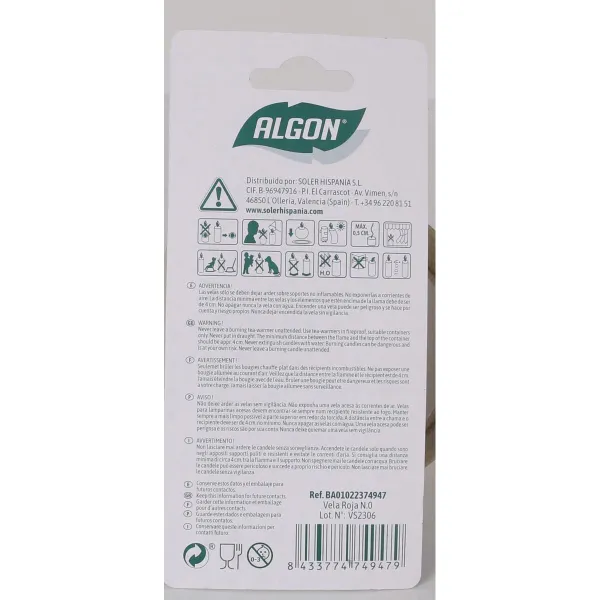 Набор свечей Algon (36 штук)