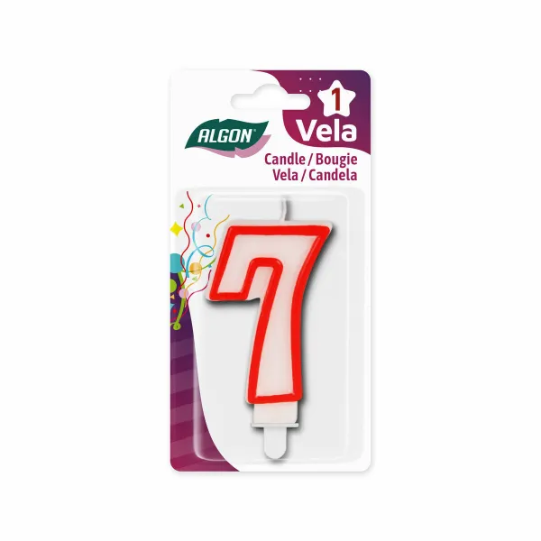 Sveču Komplekts Algon Sarkans (36 Vienības)