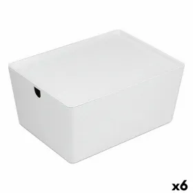 Pinottava järjestelylaatikko Confortime Kannellinen 35 x 26 x 16 cm (6 osaa)