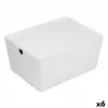 Pinottava järjestelylaatikko Confortime Kannellinen 35 x 26 x 16 cm (6 osaa)