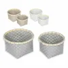 Универсальная корзина Confortime Круглая 26 x 26 x 17 cm 2 Предметы (6 штук)