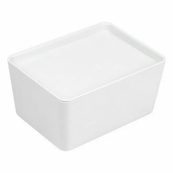 Saliekama Organizējošā Kaste Confortime Ar vāku 17,5 x 13 x 8,5 cm (12 gb.)