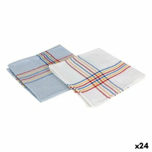 Siivousliina / pölynpyyhin Supernet Sininen Valkoinen (24 osaa) (52 x 52 cm)