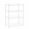 Hyllyt Confortime Metalli Valkoinen 52 x 34 x 86 cm (2 osaa)