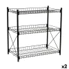 Hyllyt Confortime Metalli 52 x 34 x 55 cm (2 osaa)