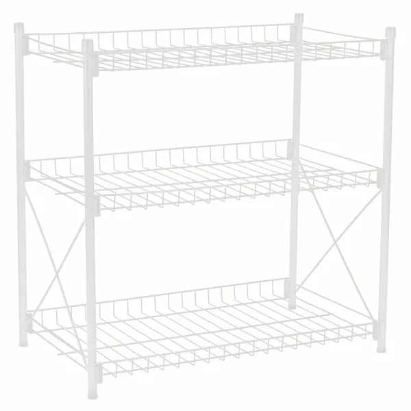 Полка Confortime Металл Белый 52 x 34 x 55 cm (2 штук)