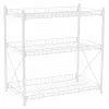 Shelves Confortime Metal White 52 x 34 x 55 cm (2 Units)