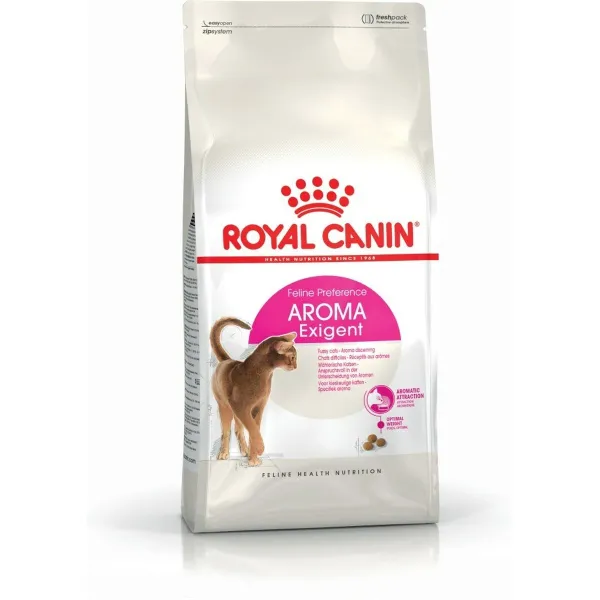 Kaķu barība Royal Canin Aroma Exigent Pieaugušais Cālis Zivs 2 Kg