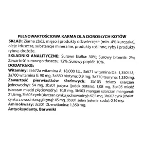 Kaķu barība Divinus Complete Pieaugušais Cālis 20 kg