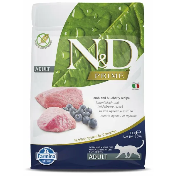 Kačių maistas Farmina N&D Suaugęs Mėlynė Avis 300 g