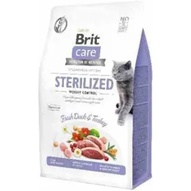 Kaķu barība Brit Care Grain-Free Sterilized Weight Control Pieaugušais Turcija Pīle 400 g