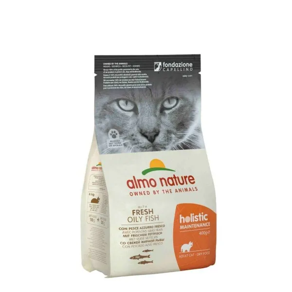 Корм для котов Almo Nature Holistic Adult Для взрослых Курица Рыба Анчоусы 400 g