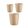 Ruukkusetti Ibergarden Beige Savi Cónica Ø 14 cm Ø 22 cm Ø 17 cm 22 x 21 x 22 cm 3 Kappaletta