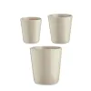 Set of pots Ibergarden Grey Clay Cónica Ø 14 cm Ø 22 cm Ø 17 cm 22,5 x 21 x 22,5 cm 3 Pieces