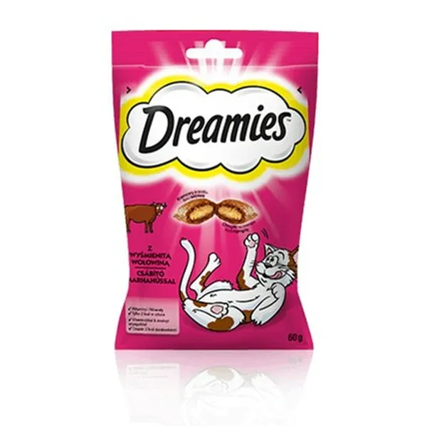 Snack for Cats Dreamies 60 g Vasikaliha