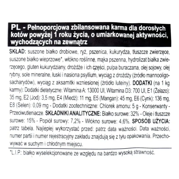 Корм для котов Royal Canin Regular Fit 32 Для взрослых Курица Кукуруза птицы 400 g