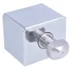 Slēgts AMIG A24542-670 Misiņš 6 x 5 cm 60 x 50 mm Hromēts Žalūzijas