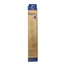 Сушилка Tarrés Basic 4 шкивы Белый стена Железо Epoxi 47 x 5 x 5 cm