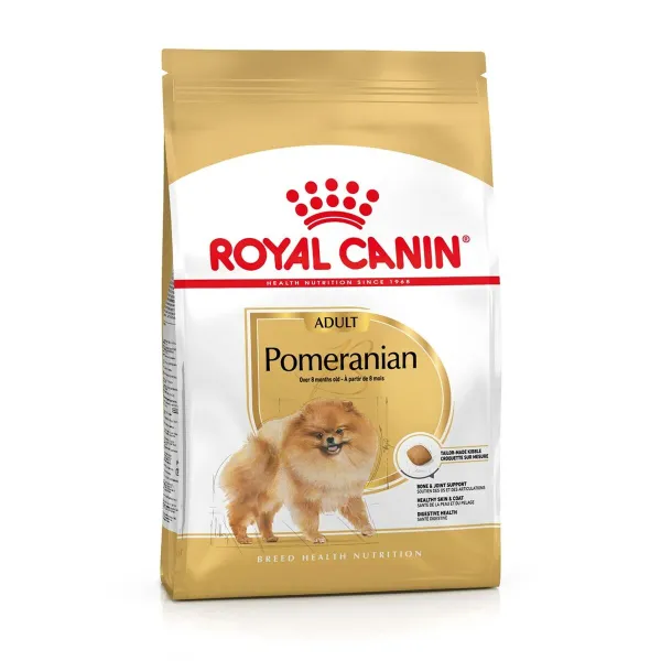 Lopbarība Royal Canin Pomeranian Pieaugušais Dārzeņu Putni 3 Kg
